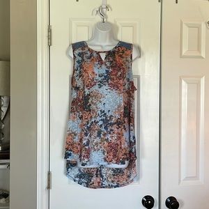 Womens floral tank top